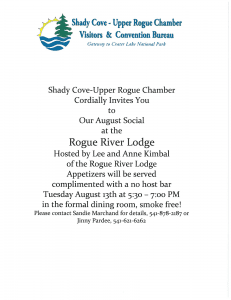 The Shady Cove Chamber After Hours