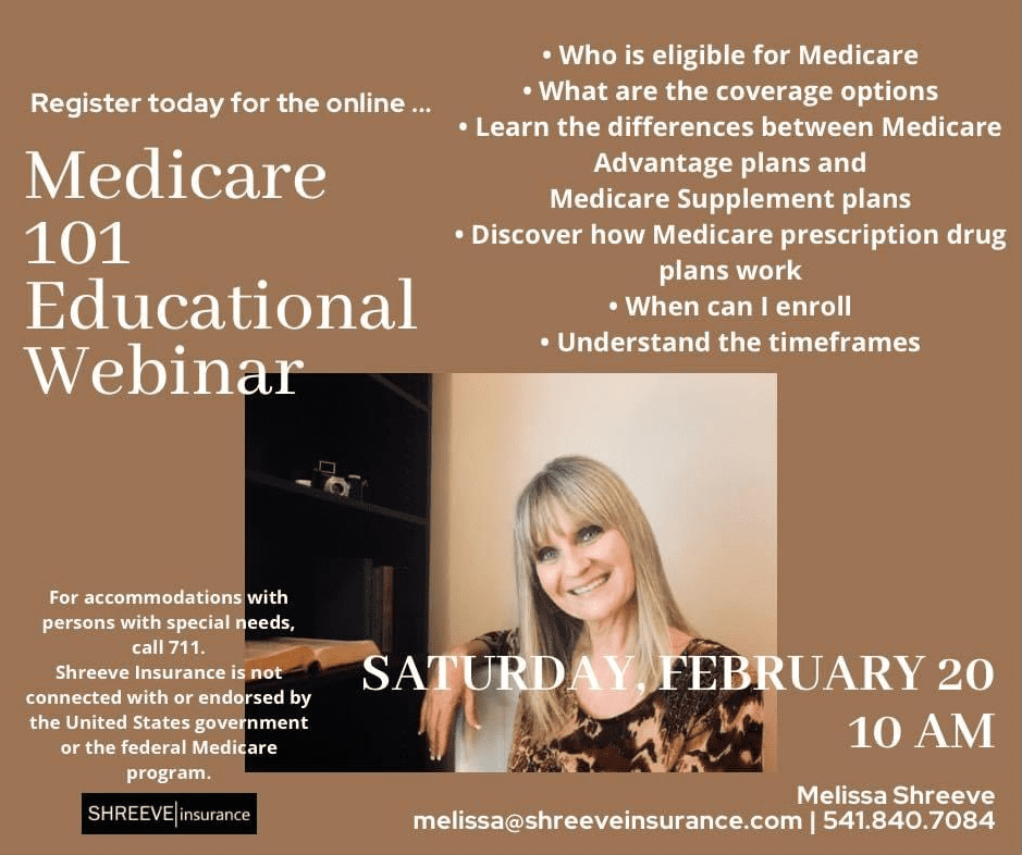 Medicare 101 Educational Webinar - Eagle Point & The Upper Rogue ...