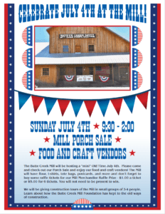 Celebrate July 4th at the Mill